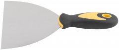 Шпатель, нерж.сталь, прорезиненная ручка 6" (150 мм) FIT 06698