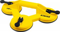 Тройной пластмассовый стеклодомкрат STAYER MASTER MAXLift 140 кг 33718-3