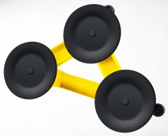 Тройной пластмассовый стеклодомкрат STAYER MASTER MAXLift 140 кг 33718-3