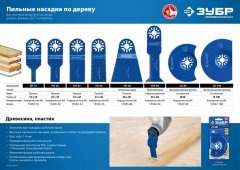 Прямая пильная насадка ПП-35 (35x40 мм) ЗУБР 15565-35