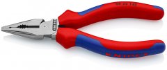 Пассатижи удлиненные фосфатированные, черного цвета 145 мм, KNIPEX, ( KN-0822145SB )
