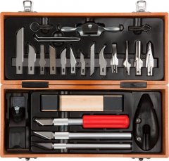 Профессиональные резцы по дереву ЗУБР Эксперт 23шт. 18377-H23