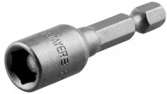 Бита с торцовой головкой Нат-драйвер магнитная (8 мм; 48 мм; 1/4&quot;) STAYER 26390-08