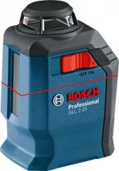 Лазерный нивелир Bosch GLL 2-20 + BM-3 + Кейс (0.601.063.J00)