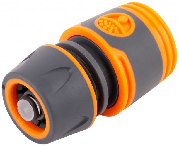 Соединитель двухкомпонентный с автостопом 1/2'' FIT 77743