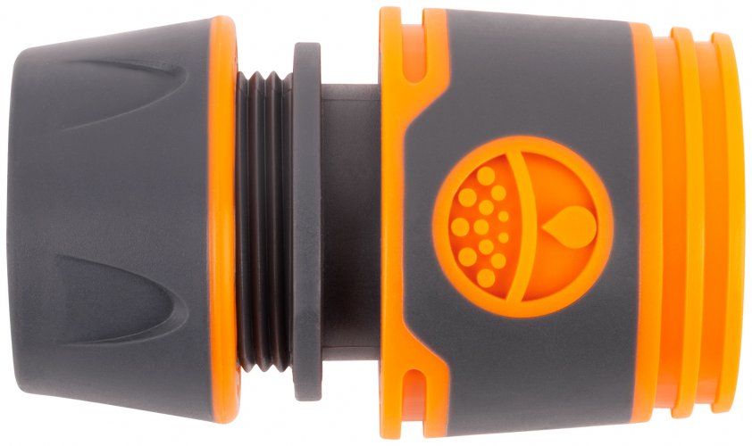 Соединитель двухкомпонентный с автостопом 1/2'' FIT 77743