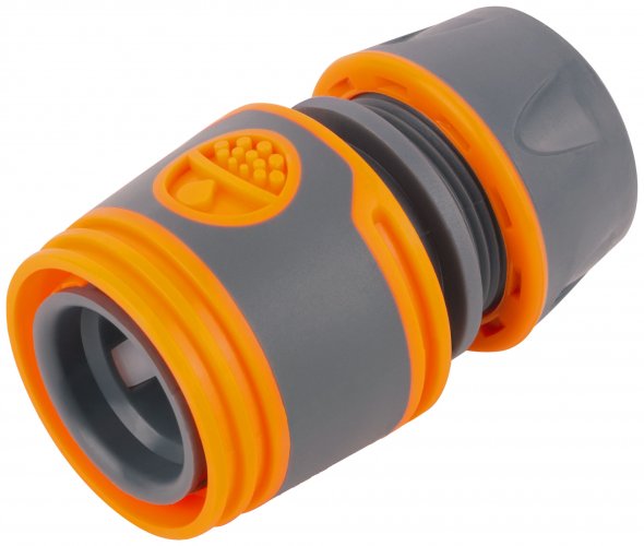 Соединитель двухкомпонентный с автостопом 1/2'' FIT 77743