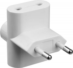 Электрический разветвитель STAYER MAXElectro, 3 гнезда, 6А/220В 55090-3