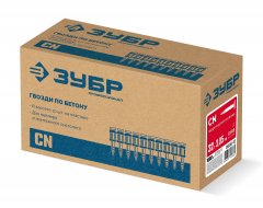 ЗУБР CN усиленные 32 х 3.05 мм, гвозди по бетону оцинкованные, 1000 шт (305387-32)
