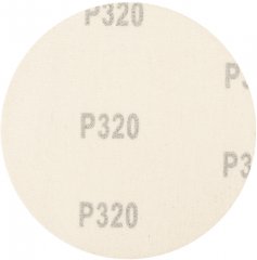 Круг абразивный на ворсовой подложке под "липучку", P 320, 125 мм, 10 шт Сибртех 738737