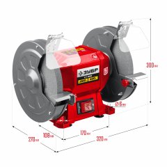 Заточной станок ЗУБР d 200 мм СТ-200