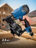 ЗУБР CRN-45P, пневматический кровельный нейлер для барабанных гвоздей ЗУБР CRN (22-45P мм), Профессионал (31921)