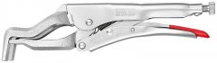 Клещи зажимные сварочные оцинкованные, глянцевая поверхность 280 мм, KNIPEX, ( KN-4224280 )
