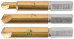 Набор экстракторов быстрорежущая HSS сталь, 3 шт. FIT 36453