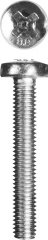 Винт DIN 7985, M6x10 мм, 12 шт, класс прочности 8.8, оцинкованный, ЗУБР 4-303156-06-010