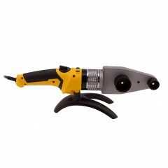 Аппарат для сварки пластиковых труб DWP-2000, Х-Pro, 2000 Вт, 300 град, комплект насадок, 20-63 мм Denzel 94209