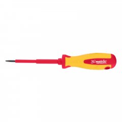 Отвертка Insulated, SL3 x 80 мм, CrMo, до 1000 В, двухкомпонентная рукоятка Matrix Professional 12914