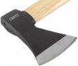 Топор кованая усиленная сталь, деревянная полированная ручка 800 гр. FIT 46138