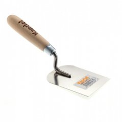 Кельма малая прямоуг. для финишных работ, 75 мм, швейцарский тип, дерев. Ручка, KAPRIOL, ( 23476 )