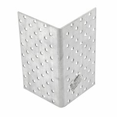 Крепежный уголок равносторонний 2 мм, KUR 80 x 80 x 140 мм Россия Сибртех 46592