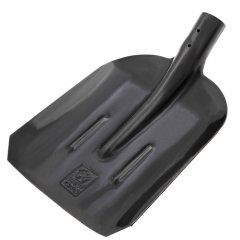 Лопата совковая, 235 х 285 мм, ребра жесткости, без черенка, Россия, Сибртех 61471