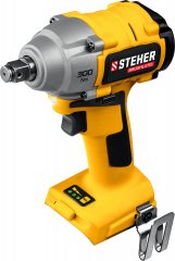 Бесщеточный гайковерт STEHER 20В, без АКБ CWB-300