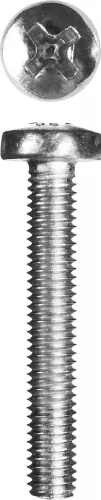 Винт ЗУБР DIN 7985, M5 x 40 мм, 5 кг, (примерно 769 шт.) кл. пр. 4.8, оцинкованный, 303150-05-040