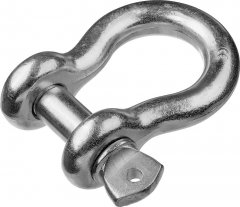 Такелажная скоба ЗУБР омегообразная, 5/8" 15.9 мм, 4 шт, оцинкованная 304525-16