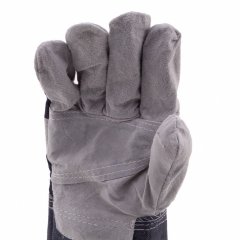 Перчатки спилковые комбинированные, размер XL, Palisad 679015