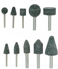 Набор шарошек для дрели (ПШМ), 10 шт Denzel 76028