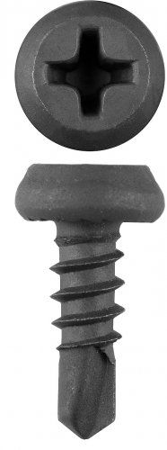 Саморезы со сверлом по листовому металлу 1000 шт. (3,8х11 мм; PH2; ТФ1) ЗУБР 4-300131-38-11