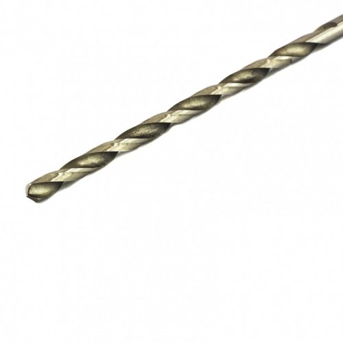 Сверло по металлу, 4 х 119 мм, полированное, удл, HSS, 10 шт, цилиндрический хвостовик Matrix 715040