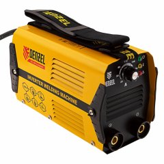 Аппарат инверторный дуговой сварки DS-160 Compact, 160 А, ПВ 70%, диаметр электрода 1.6-3.2 мм Denzel 94371