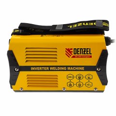 Аппарат инверторный дуговой сварки DS-160 Compact, 160 А, ПВ 70%, диаметр электрода 1.6-3.2 мм Denzel 94371