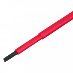 Отвертка Insulated, SL4 x 100 мм, CrMo, до 1000 В, двухкомпонентная рукоятка Matrix Professional 12916