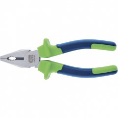 Плоскогубцы комбинированные, 180 мм, двухкомпонентные рукоятки Сибртех 17051