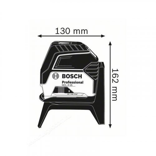 Лазерный уровень BOSCH GCL 2-50 с калибровкой + RM1 + BM3 + LR6 + кейс