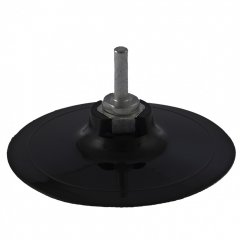 Насадка для дрели и УШМ с липучкой, 125 мм, усиленная (TPU) Matrix 76238