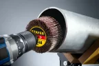 Круг шлифовальный лепестковый STAYER на шпильке, P100, 80x40 мм STAYER 36609-100