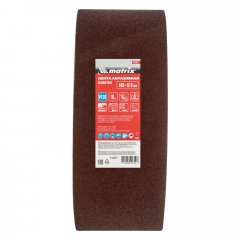 Лента абразивная бесконечная, P 120, 100 х 610 мм, 10 шт Matrix 74267