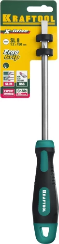 Отвертка KRAFTOOL Х-Drive SL 8x150 250071-8.0-150