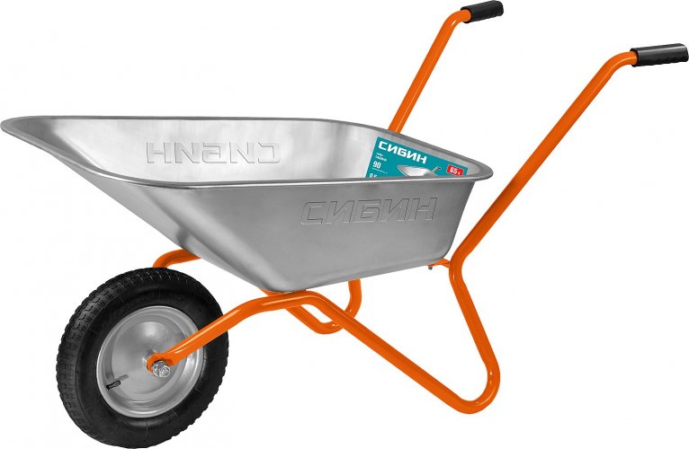 Садовая одноколесная тачка 90 кг СИБИН СТ-11 39908_z01
