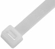Хомуты нейлоновые для проводов, белые 100 шт., 7,6х300 мм FIT 60381