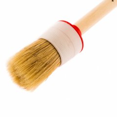 Кисть круглая №10 (40 мм), натуральная щетина, деревянная ручка MTX 82080