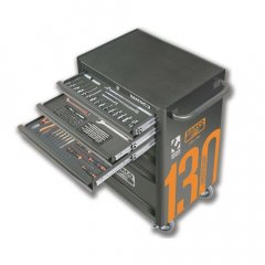 Тележка инструментальная, 6 ящиков, комплект инструмента 181 пр., BAHCO, ( 1470K6BKFFC10 )