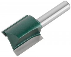 Фреза пазовая прямая с двойным лезвием DxHxL=22х25,4x60 мм FIT 3601-082522