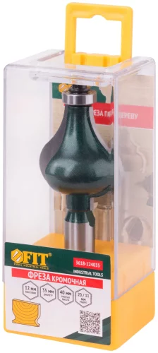 Фреза фигурная DxHxL=35х40х89,3 мм FIT 3618-124035