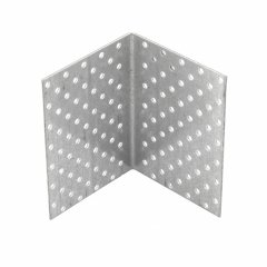 Крепежный уголок равносторонний 2 мм, KUR 100 x 100 x 140 мм Россия Сибртех 46594