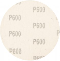 Круг абразивный на ворсовой подложке под "липучку", P 600, 125 мм, 10 шт Сибртех 738767