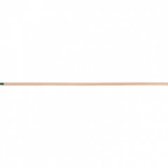 Черенок деревянный, 25 х 1200 мм, высший сорт, пластиковая резьба (подходит для метел, щеток), Россия 68416